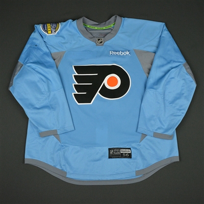 Roman Lyubimov - Philadelphia Flyers - 2017 NHL Stadium Series Practice-Worn Jersey  