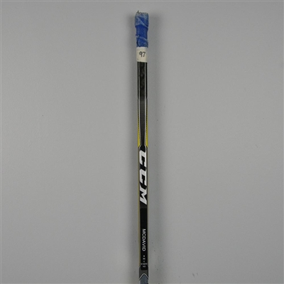 Connor McDavid - Edm. Oilers - Game-Used CCM Stick - PHOTO-MATCHED to March 7, 2017 vs. New York Islanders