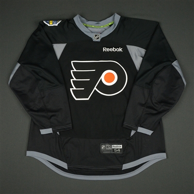 Andrew MacDonald - Philadelphia Flyers - 2017 NHL Stadium Series Practice-Worn Jersey  