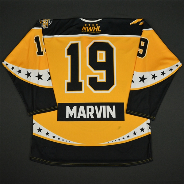 Gigi Marvin - 2017 NWHL All-Star Game - Game-Worn Team Kessel Jersey