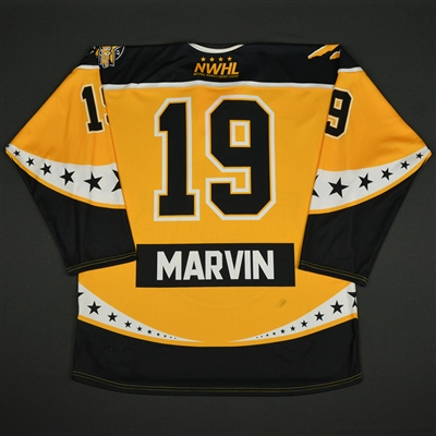 Gigi Marvin - 2017 NWHL All-Star Game - Game-Worn Team Kessel Jersey