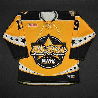 Gigi Marvin - 2017 NWHL All-Star Game - Game-Worn Team Kessel Jersey