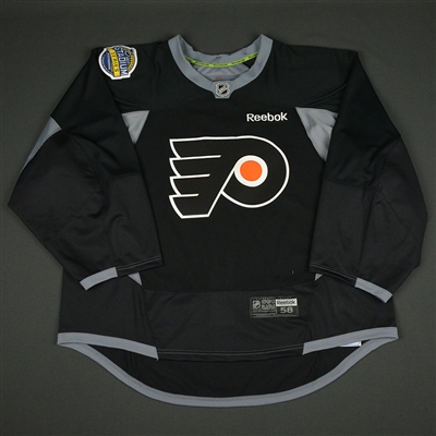 Steve Mason - Philadelphia Flyers - 2017 NHL Stadium Series Practice-Worn Jersey  