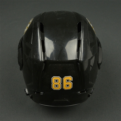 Kevan Miller - Boston Bruins - 2015-16 Season-Long Game-Worn Helmet, Worn in 2016 NHL Winter Classic