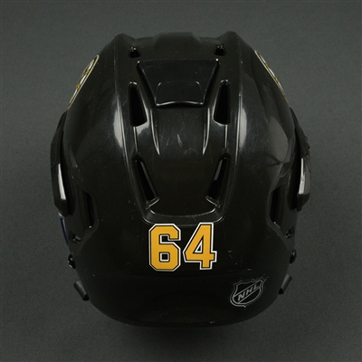 Tyler Randell - Boston Bruins - 2015-16 Season-Long Game-Worn Helmet, Worn in 2016 NHL Winter Classic