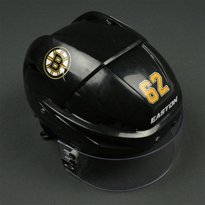 Zach Trotman - Boston Bruins - 2015-16 Season-Long Game-Worn Helmet, Worn in 2016 NHL Winter Classic