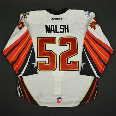 Travis Walsh - 2017 CCM/ECHL All-Star Classic - ECHL All-Stars - Game-Worn Autographed Jersey w/A - 2nd Half Only