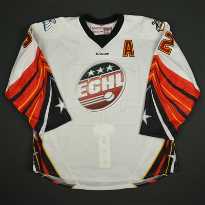 Travis Walsh - 2017 CCM/ECHL All-Star Classic - ECHL All-Stars - Game-Worn Autographed Jersey w/A - 2nd Half Only
