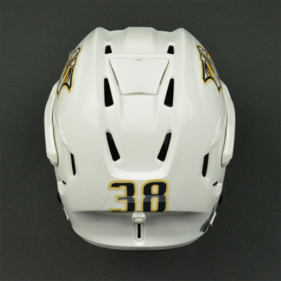 Viktor Arvidsson - Nashville Predators - 2017 Stanley Cup Final Game-Worn White Helmet