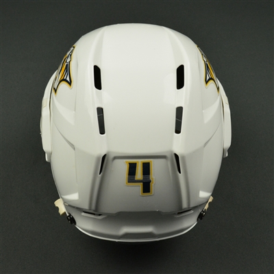 Ryan Ellis - Nashville Predators - 2017 Stanley Cup Final Game-Worn White Helmet