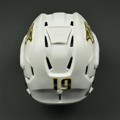 Calle Jarnkrok - Nashville Predators - 2017 Stanley Cup Final Game-Worn White Helmet