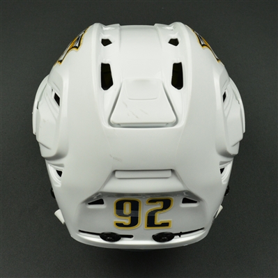 Ryan Johansen - Nashville Predators - 2016-17 Regular Season & 2017 Stanley Cup Playoffs Game-Worn White Helmet