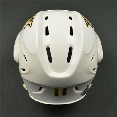 PA Parenteau - Nashville Predators - 2017 Stanley Cup Final Game-Issued White Helmet
