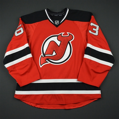 Jesper Bratt - New Jersey Devils - 2017-18 Development Camp - Game-Worn Jersey 