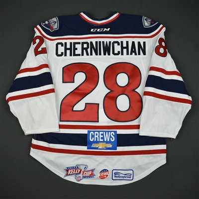 Andrew Cherniwchan - South Carolina Stingrays - 2017 Kelly Cup Finals - Game-Worn Jersey - Games 1 & 2