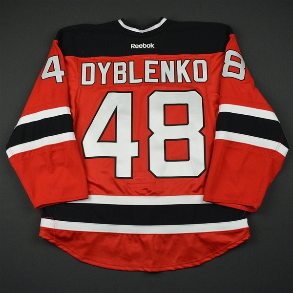 Yaroslav Dyblenko - New Jersey Devils - 2017-18 Development Camp - Game-Worn Jersey 