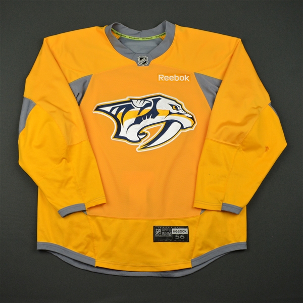 Vernon Fiddler - Nashville Predators - 2017 Stanley Cup Final Practice-Worn Jersey 