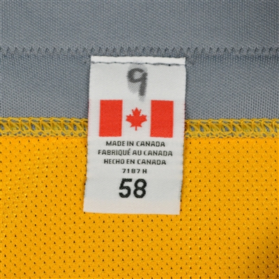 Filip Forsberg - Nashville Predators - 2017 Stanley Cup Final Practice-Worn Jersey 