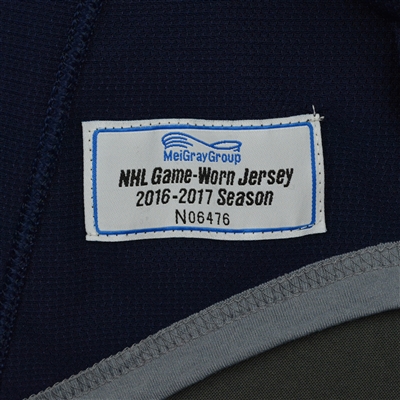 Matt Irwin - Nashville Predators - 2017 Stanley Cup Final Practice-Worn Jersey 