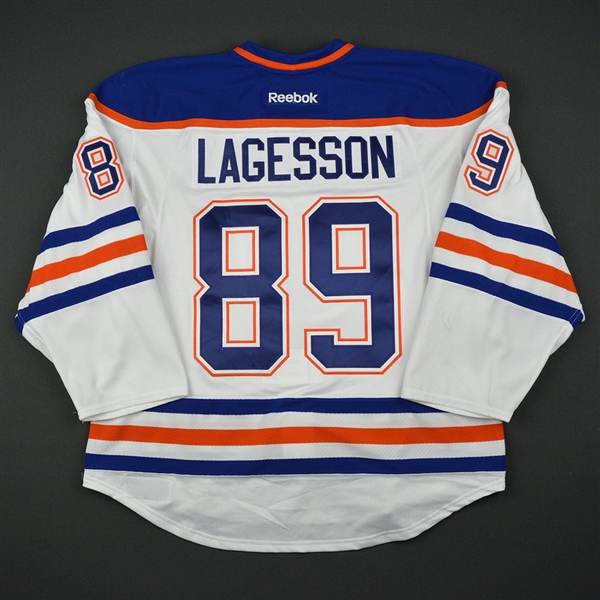 William Lagesson - Edmonton Oilers - 2017 Young Stars Classic - Game-Worn Jersey