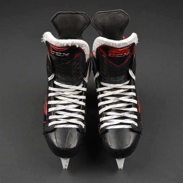 Connor McDavid -JetSpeed Skates - Worn in 1st NHL All-Star Game & from Feb. 2, 2017 - Feb. 24, 2017 - PHOTO-MATCHED