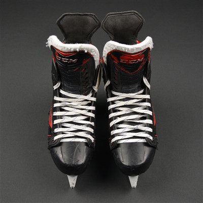 Connor McDavid -JetSpeed Skates - Worn in 1st NHL All-Star Game & from Feb. 2, 2017 - Feb. 24, 2017 - PHOTO-MATCHED