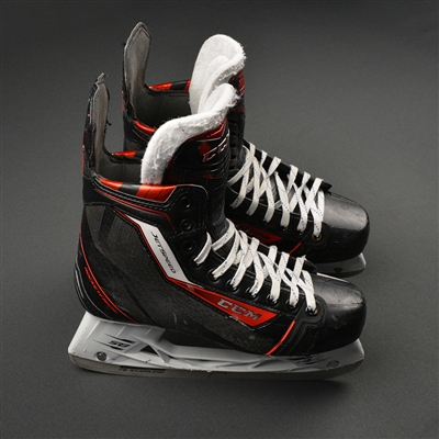 Connor McDavid -JetSpeed Skates - Worn in 1st NHL All-Star Game & from Feb. 2, 2017 - Feb. 24, 2017 - PHOTO-MATCHED