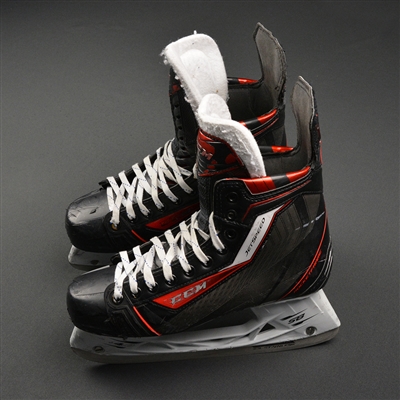 Connor McDavid -JetSpeed Skates - Worn in 1st NHL All-Star Game & from Feb. 2, 2017 - Feb. 24, 2017 - PHOTO-MATCHED