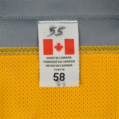 Cody McLeod - Nashville Predators - 2017 Stanley Cup Final Practice-Worn Jersey 