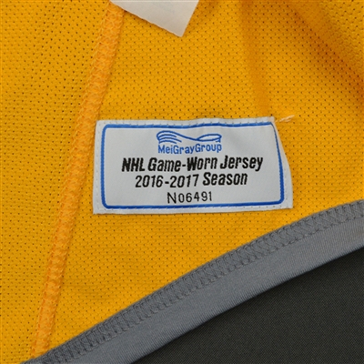 Cody McLeod - Nashville Predators - 2017 Stanley Cup Final Practice-Worn Jersey 