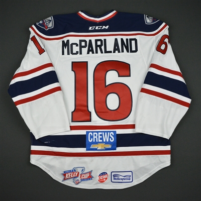 Steven McParland - South Carolina Stingrays - 2017 Kelly Cup Finals - Game-Worn Jersey - Games 1 & 2