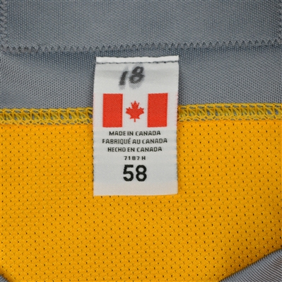 James Neal - Nashville Predators - 2017 Stanley Cup Final Practice-Worn Jersey 