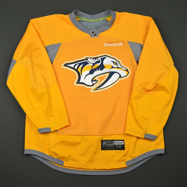 PA Parenteau - Nashville Predators - 2017 Stanley Cup Final Practice-Worn Jersey 