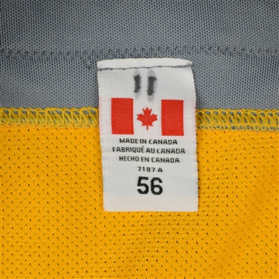 PA Parenteau - Nashville Predators - 2017 Stanley Cup Final Practice-Worn Jersey 