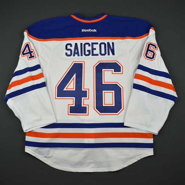 Brandon Saigeon - Edmonton Oilers - 2017 Young Stars Classic - Game-Worn Jersey