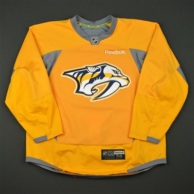 Miikka Salomaki - Nashville Predators - 2017 Stanley Cup Final Practice-Worn Jersey 