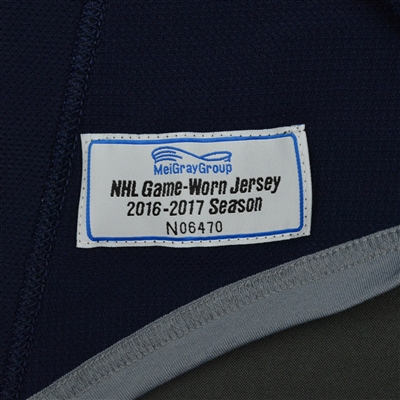 Juuse Saros - Nashville Predators - 2017 Stanley Cup Final Practice-Worn Jersey 