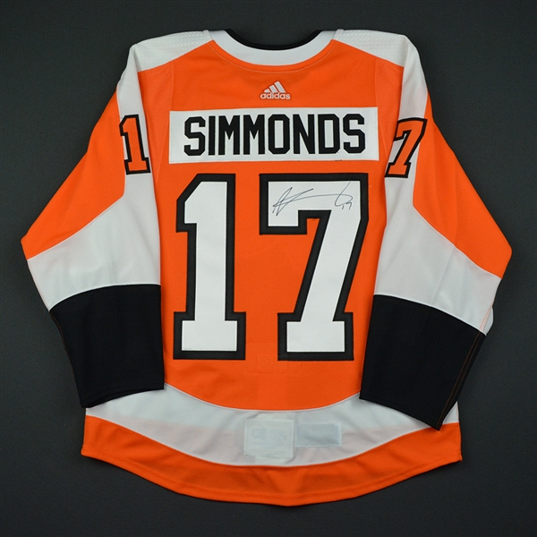 Wayne Simmonds Philadelphia Flyers Jersey Orange