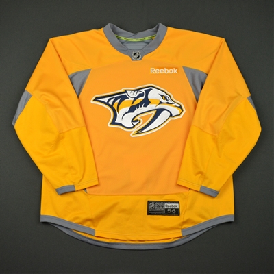 Colton Sissons - Nashville Predators - 2017 Stanley Cup Final Practice-Worn Jersey 