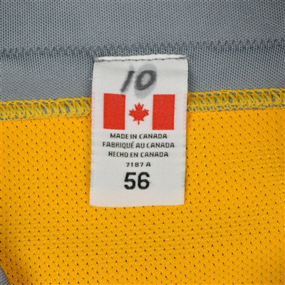 Colton Sissons - Nashville Predators - 2017 Stanley Cup Final Practice-Worn Jersey 