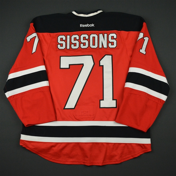 Colby Sissons - New Jersey Devils - 2017-18 Development Camp - Game-Worn Jersey 