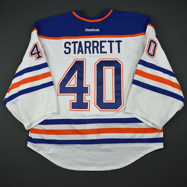 Shane Starrett - Edmonton Oilers - 2017 Young Stars Classic - Game-Worn Jersey