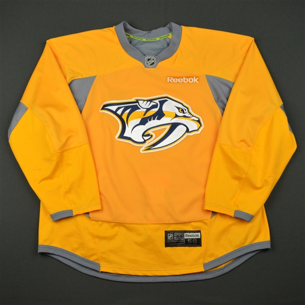 Austin Watson - Nashville Predators - 2017 Stanley Cup Final Practice-Worn Jersey 