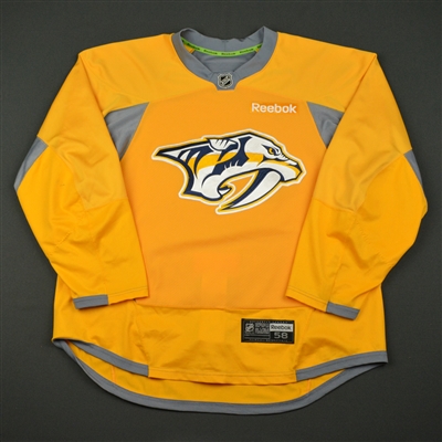 Colin Wilson - Nashville Predators - 2017 Stanley Cup Final Practice-Worn Jersey 