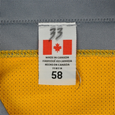 Colin Wilson - Nashville Predators - 2017 Stanley Cup Final Practice-Worn Jersey 