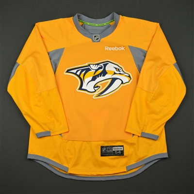 Harry Zolnierczyk - Nashville Predators - 2017 Stanley Cup Final Practice-Worn Jersey 