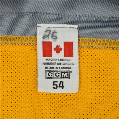 Harry Zolnierczyk - Nashville Predators - 2017 Stanley Cup Final Practice-Worn Jersey 