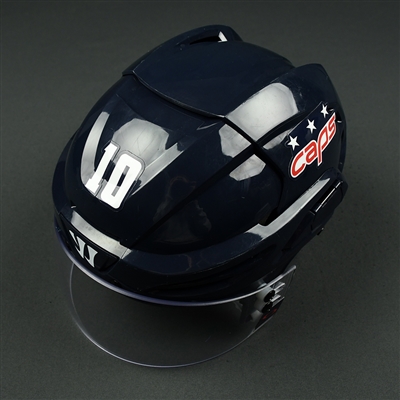 Brett Connolly - Washington Capitals - 2018 Stadium Series and March 20 Game-Worn Helmet