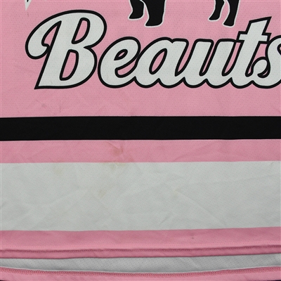 Taylor Accursi - Buffalo Beauts - Game-Worn Strides for the Cure Jersey - Jan. 20, 2018