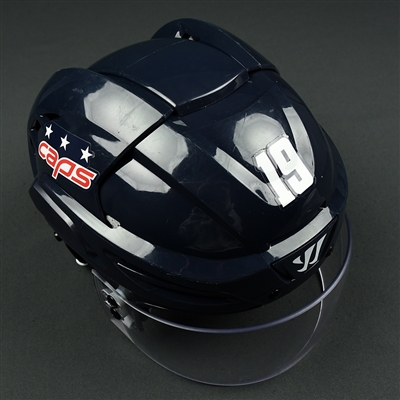 Nicklas Backstrom  - Washington Capitals - 2018 Stadium Series and March 20 Game-Worn Helmet